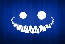minimalistic alice in wonderland cheshire cat Art HD Wallpaper